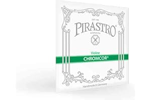 Pirastro 319020 Chromcor Steel Core Violin String Set, E-Ball Mittel Envelope, 4/4 Size