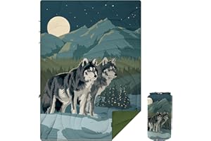 KawaGebo Kamp Outdoor Puffy Camping Blanket, Lightweight Windproof Warm Stadium Blanket, Packable Travel Camping Quilt for Cold Weather，Hiking, Backpacking,Sleeping, Hammock, Adventure 78"x 56"