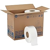 Georgia-Pacific Pacific Blue Basic 2-Ply Jumbo Jr. 9" Toilet Paper by GP PRO (Georgia-Pacific), 12798, 1,000 Linear Feet per Roll, 8 Rolls Per Case