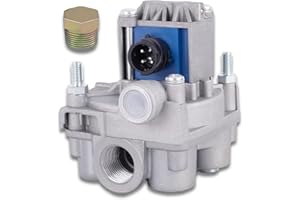 NEXAGEBIUS Trailer ABS Relay Valve Compatible with Wabco 4721950330 & Meritor S4721950330 12V Trailer ABS Relay Valve Modulat