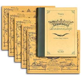 Spencerian Penmanship (Theory Book plus five copybooks)