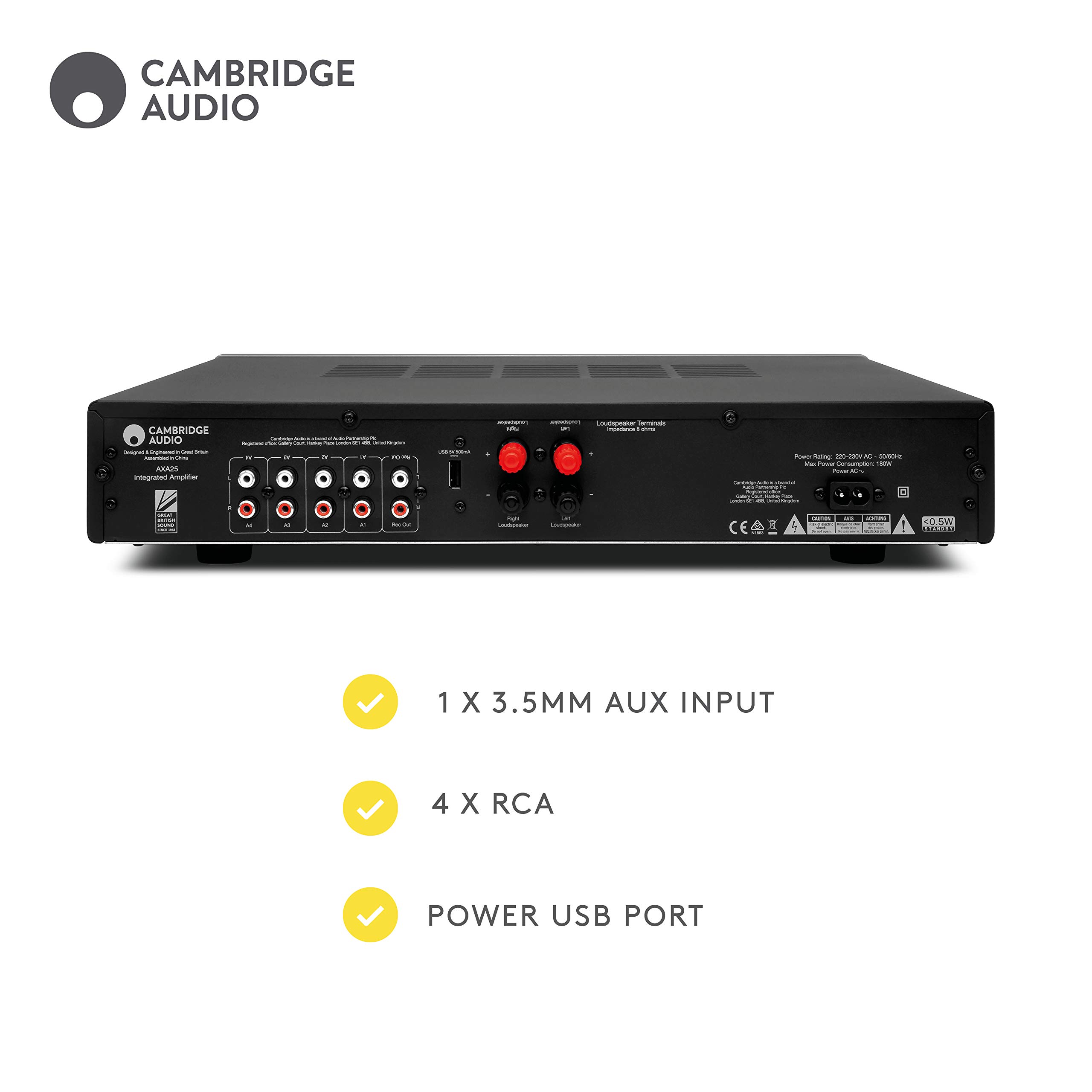 Mua Cambridge Audio AXA25-25 Watt Separate Integrated Stereo Amplifier ...