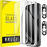 JETech Screen Protector for Google Pixel 10 Pro with Camera Lens Protector, Easy Installation Tool, Fingerprint Unlocking Com