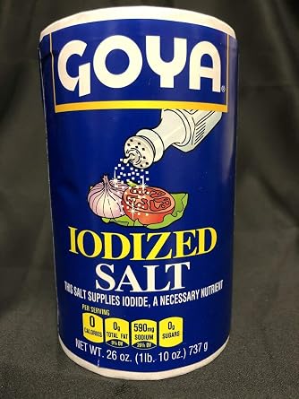 Goya iodized salt (041331038157)