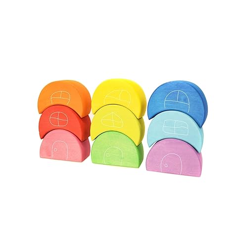 wooden rainbow baby toy