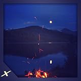 Campfire In Night - Camping Trip in Your House
