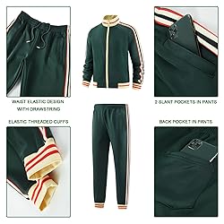 dioxoib Track Suits for Men Set 2 Piece Tracksuits