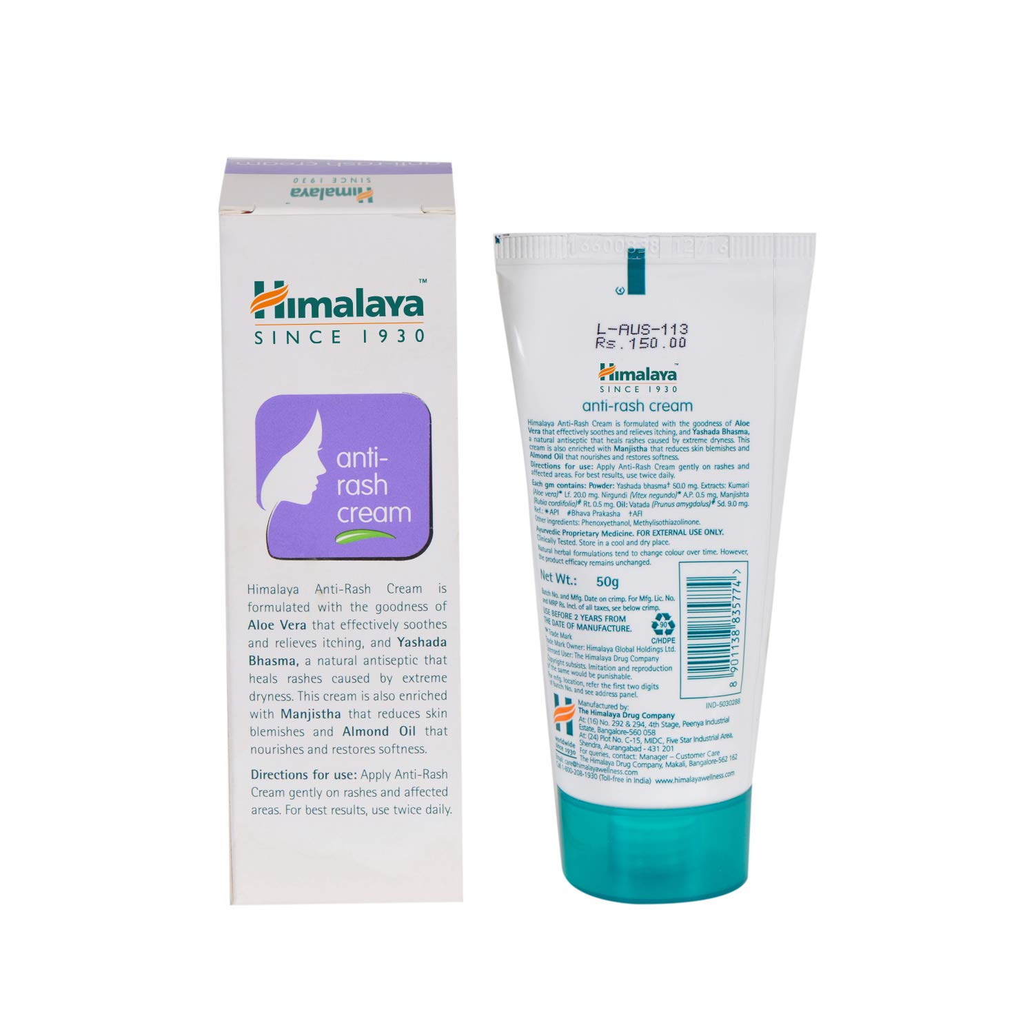 himalaya rash cream uses