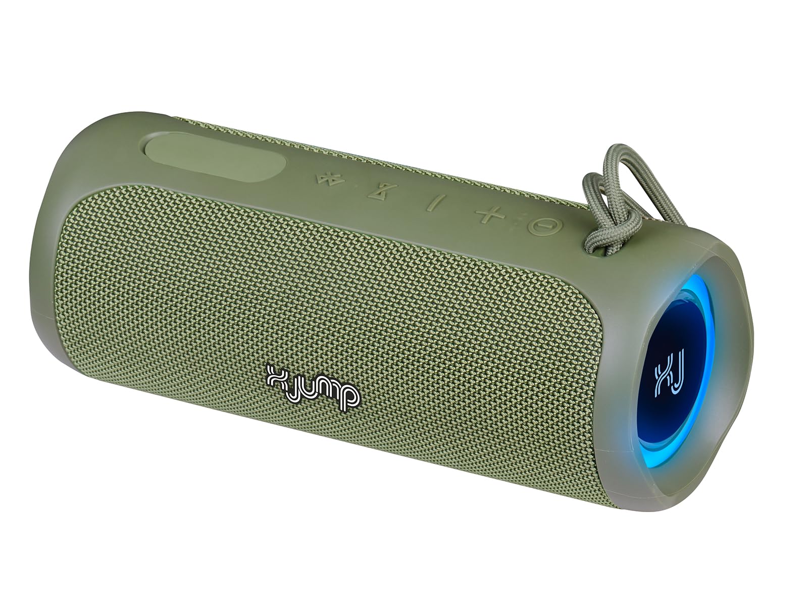 X JUMP XJ 100 Portable Amplified Speaker 40W, High Performance, Bluetooth, TWS Function, AUX-IN, Built-in Microphone, IP67 Waterproof Water Resistant Speaker, Green