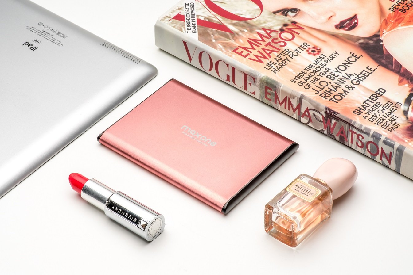 Disque dur Externe Portable 500Go - 2.5\'\' USB 3.0 Ultra fin Tout-Aluminium Stockage HDD pour Xbox One, PS4, PC, Mac, Laptop, Ordinateur de Bureau, Ordinateur Portable, Wii U, TV, Windows(Rose pink)