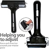 VEGCOO 3PCS Rubber Brayer Roller Set - 3 Sizes for Printmaking & Stamping view 4