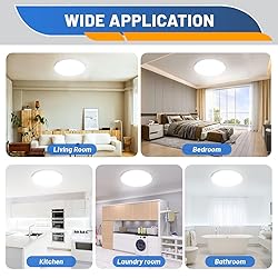 Allsmartlife LED Flush Mount Ceiling Light