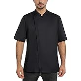 Chef Coat For Men Chef Jacket works wear with Side Mesh Vents