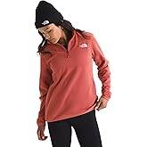 THE NORTH FACE Women's Glacier Fleece Quarter Zip Jacket | Pullover With Zip Pockets & Stretch on Collar, Cuffs & Hem
