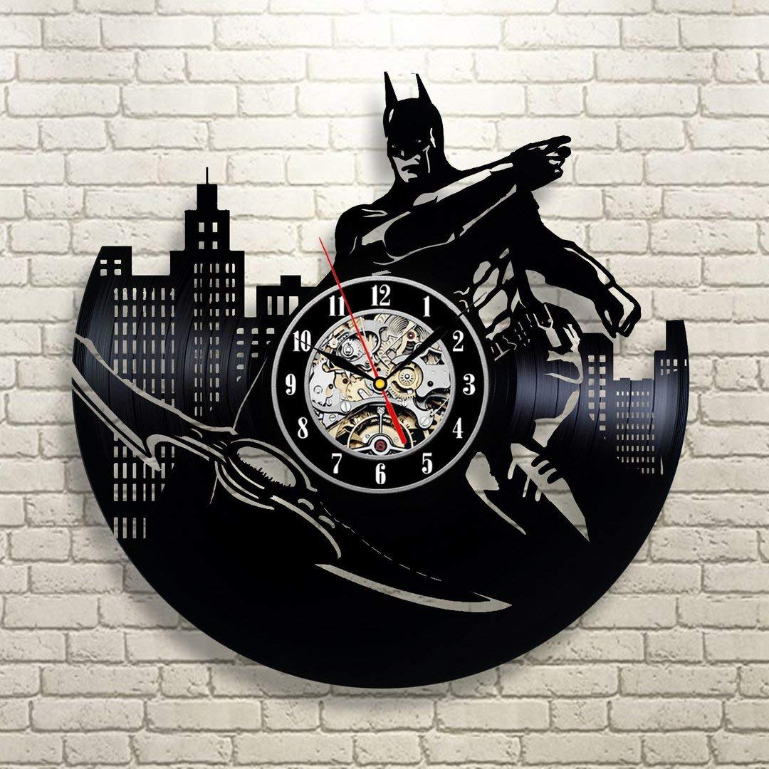 Amazon Com Home Crafts Batman Handmade Vinyl Record Wall