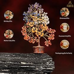 7 Chakra Crystal Tree of Life, Healing Crystal