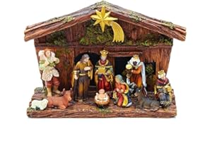 KURT S. ADLER Kurt Adler 11 Piece Nativity Set