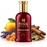 Fogg Intense Wood Eau De Parfum for Men, 100ml | Long Lasting Woody Perfume | Lavender, Lemon &amp; Fruity Top Notes | Amber, Patchouli &amp; Woody Fragrance