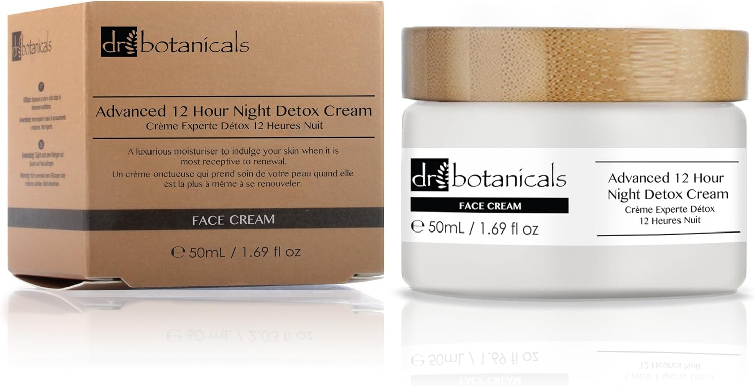 dr botanicals advanced 12 hour night detox cream