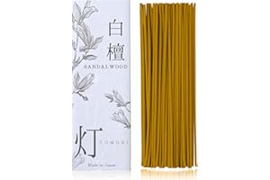 ＶＥＣＴＩＬＬ Sandalwood Premium Japanese Incense Sticks 60sticks Coreless Low Smoke Natural Charcoal Free Non Toxic Temple Kyoto Aroma Aromatherapy Meditation Calming Stress Relief Relaxation Yoga Zen TOMORI
