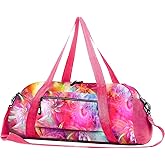 Stumdo Kids Overnighter Duffel Bags for kids, Carry-On Size & Ideal for School Practice or Overnight Travel Weekender Tote for Travel Gym Sport bag for Boys & Girls… (12hhong)