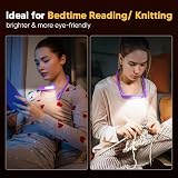 EastPin Neck Reading Light Dual Lamps 2000mAh 270° Rotating Head view 3
