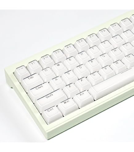Jeu De 61 Touches De Clavier Mécanique Profil OEM En PBT Épais - Compatible Cherry MX, Pour GK61 Et Autres Claviers ANSI