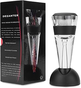 Mafiti Wine Aerator Decanter with Base for Red Wine for Birthday, Friendship, Wine Gift,Home use and Party