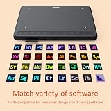 Ugee S640 Drawing Tablet Battery-Free Pen 8192 Pressure 6.3x4 in 10 Keys view 5