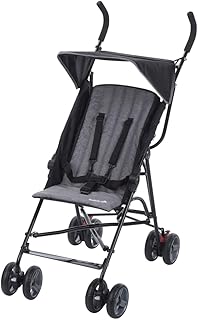 Safety 1st 1115666000 Safety 1st Buggy Flap, leichter Kinderwagen mit Sonnendach, Relax-Position und extra Polsterung (ab 6 Monate bis 15 kg), black chic (schwarz), schwarz