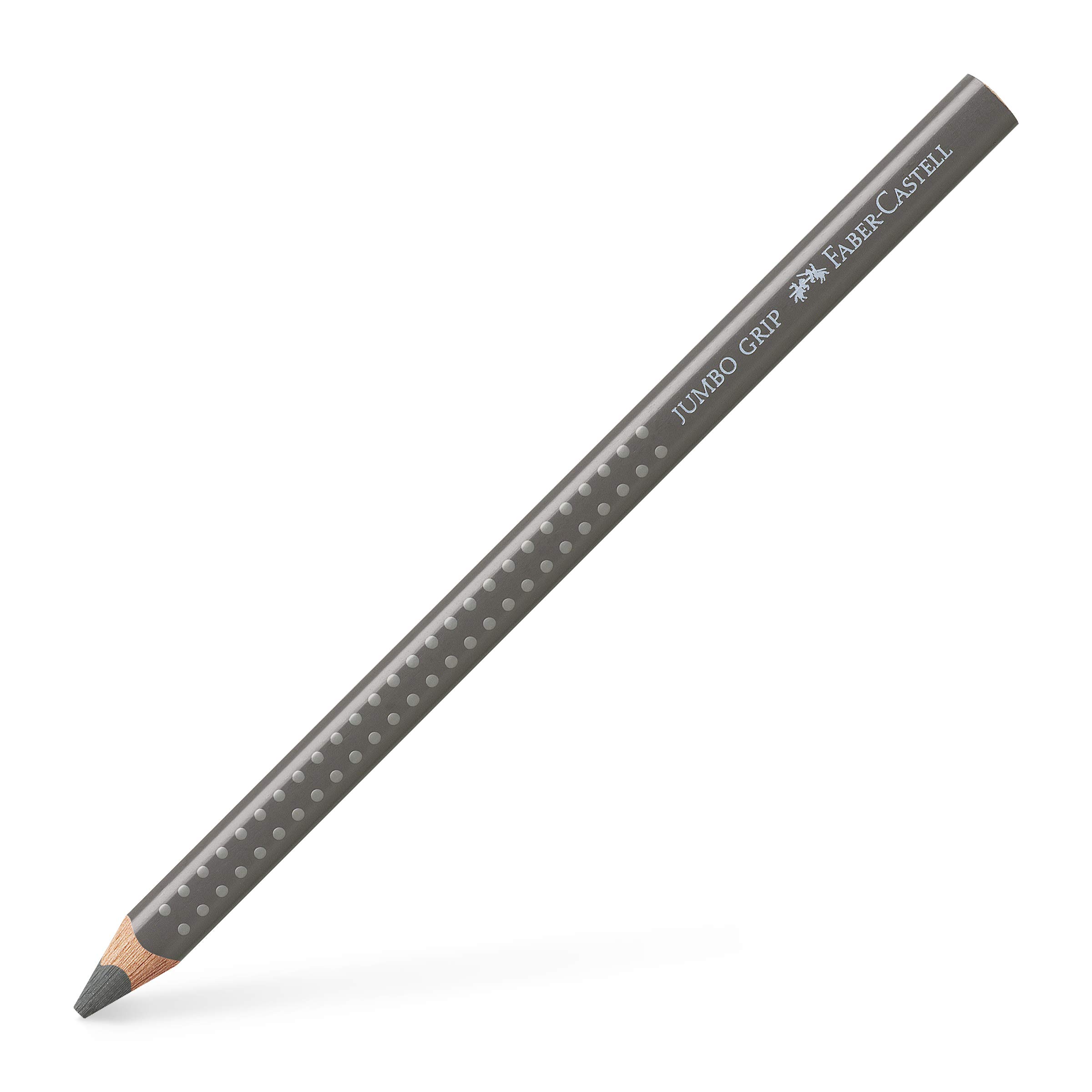 Faber Castell 110972 "Jumbo Grip" Crayon, Grey — image 1