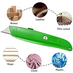 DIYSELF Utility Knife, 20 Pack Heavy Duty Box