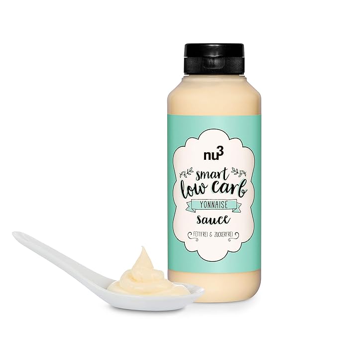 nu3 Smart Low Carb Mayonnaise 265ml of Yonnaise Sauce Sugar Free