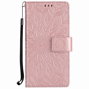 Yiizy Handyhülle für Huawei Honor 5c Hülle, Sonnenschein Blütenblätter Entwurf PU Ledertasche Beutel Tasche Leder Haut Schale