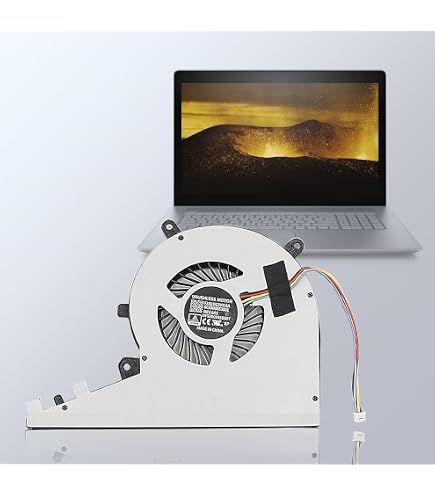 Ventola di raffreddamento della CPU per HP Envy 17-ce 17m Ventola di raffreddamento della CPU per HP Envy 17-ce 17m