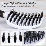 Alyvisun 2-in-1 Hairbrush with Spray Bottle Soft Bristle Detangler Scalp view 3