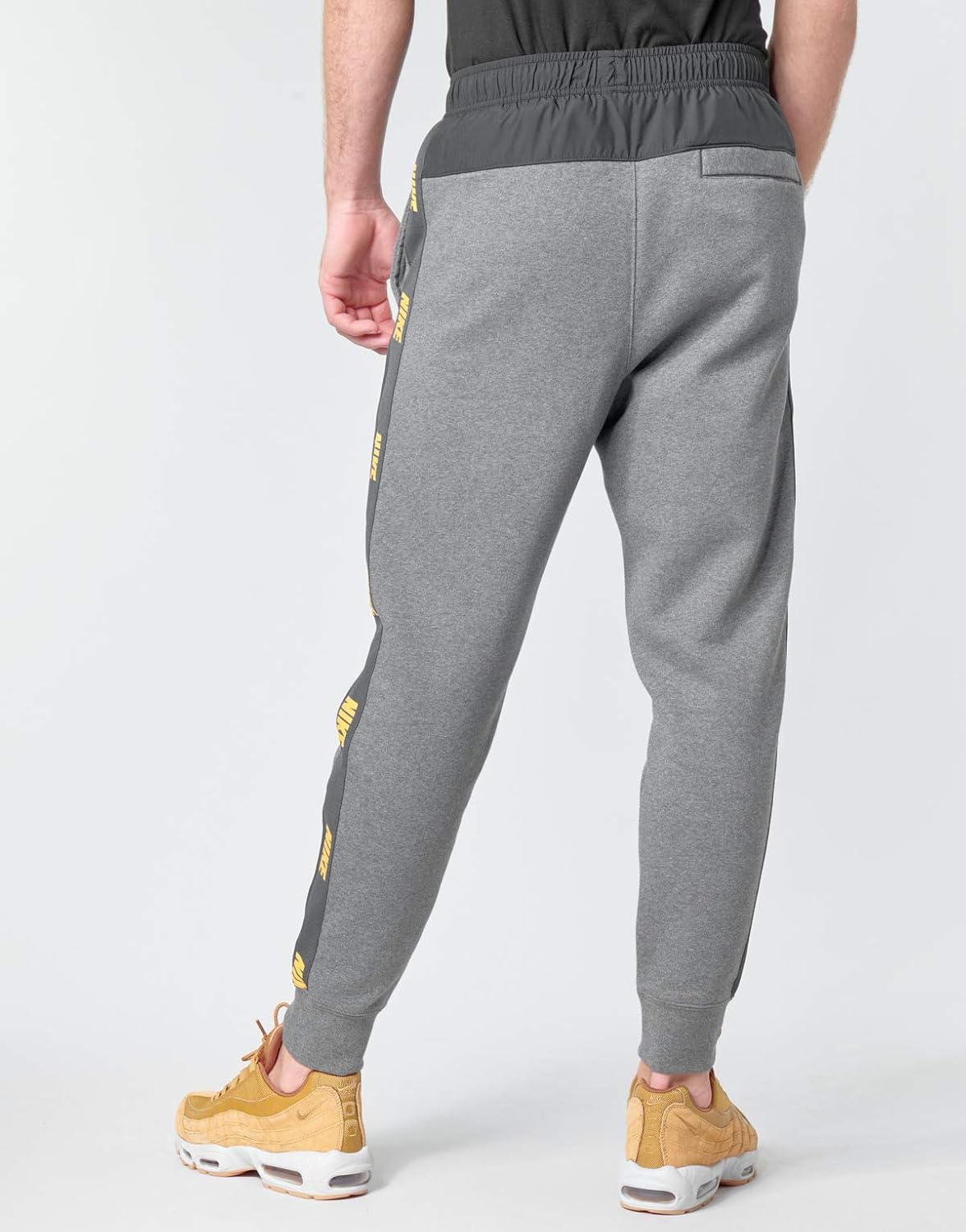 grey nike hybrid tracksuit