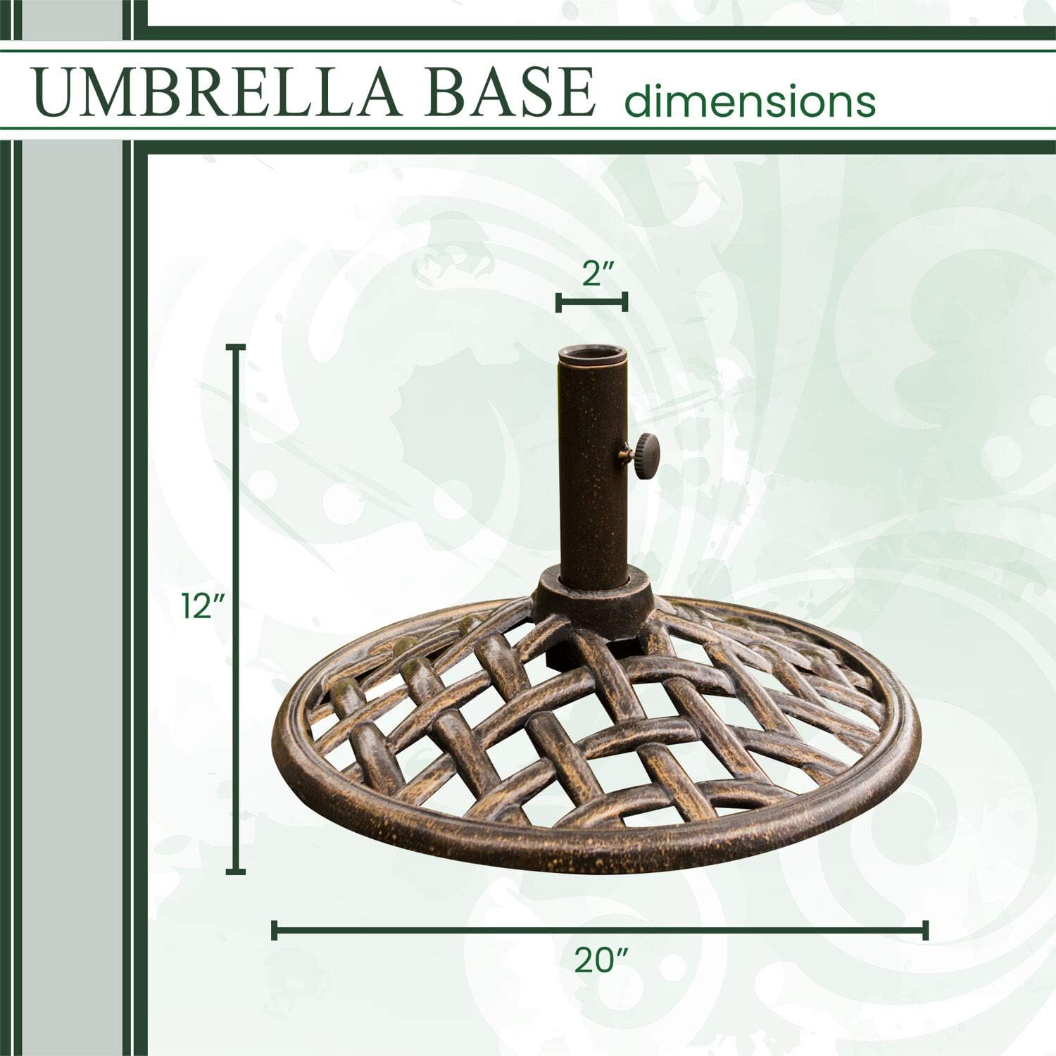 hanover umbrella base