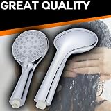 ZENO High Pressure Shower Head 5 Spray Modes Chrome Universal Replacement view 2
