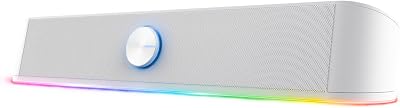 Trust Gaming GXT 619W Thorne PC Soundbar 12W RGB USB Powered White