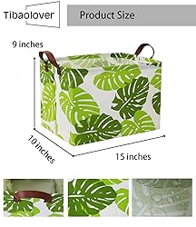 TIBAOLOVER Rectangular Kids Storage Basket Gift