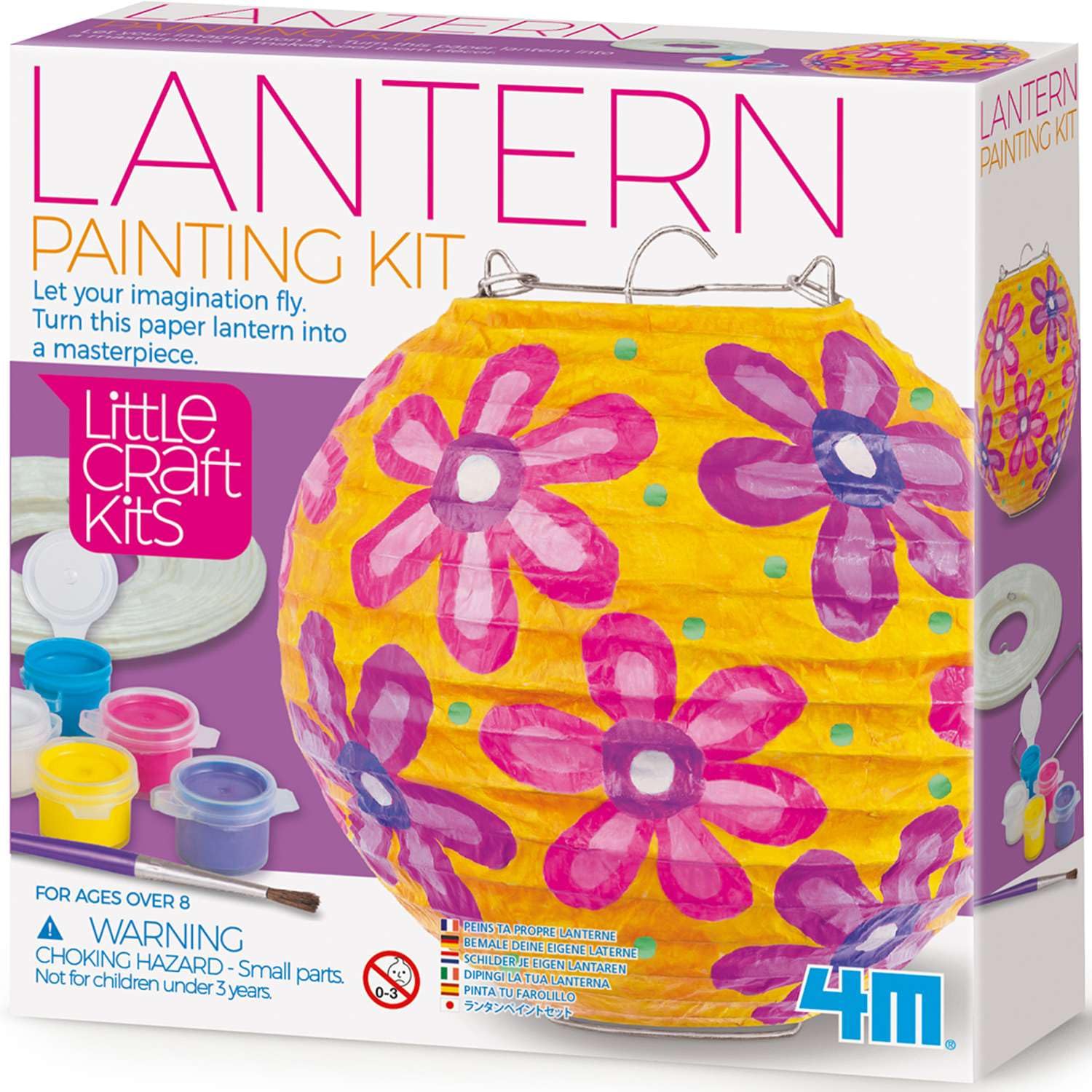 4M 404767 Little Craft Lantern Painting Kit, Multi Colour