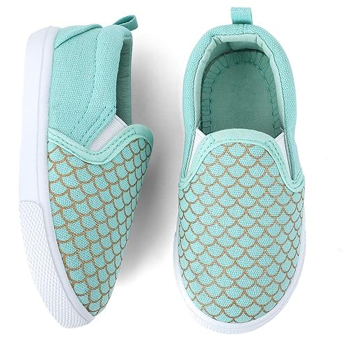 kids canvas slip ons