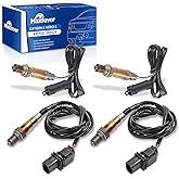 Maxfavor 4Pcs Upstream and Downstream O2 Oxygen Sensor Replacement for 2005 2004 BMW 525I 530I 325CI 325I 330CI 330I X3 L6 2.5L 3.0L Auto Trans M54 Engine 234-5137 X2 234-4473 X2 02 Sensor