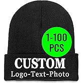 Bulk Custom Beanies for Men & Women - Personalized Beanie Hats with Logo - Skull Caps