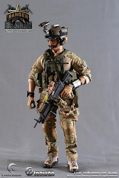 Amazon アメリカ軍 レンジャー特殊部隊 Mk46mod ミリタリーフィギュア人形 1 6 フィギュア ドール 通販