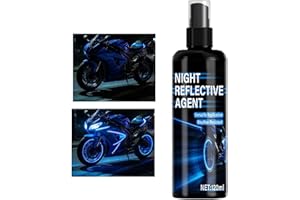 Glow in The Dark Spray, Glow Spray Paint, 120ml Glitter Night Reflective Agent, High Visibility Safety Spraay, Fluorescent Sp