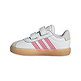 adidas Unisex-Kid's VL Court 3.0, White/Bliss