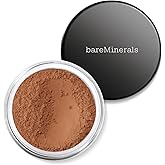 bareMinerals All-Over Face Color Bronzer, Fauxtan, 0.05 oz | Loose Powder to Warm Up Complexion, Blendable &amp; Versatile Formula, Versatile for All Skin Tones, Vegan, Cruelty &amp; Talc Free