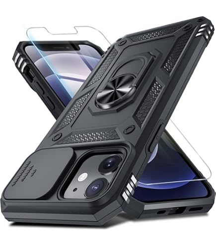 ラ*ン様 iPhone12 Amazon.com: DEERLAMN Case for iPhone 12/12 Pro with Slide Camera